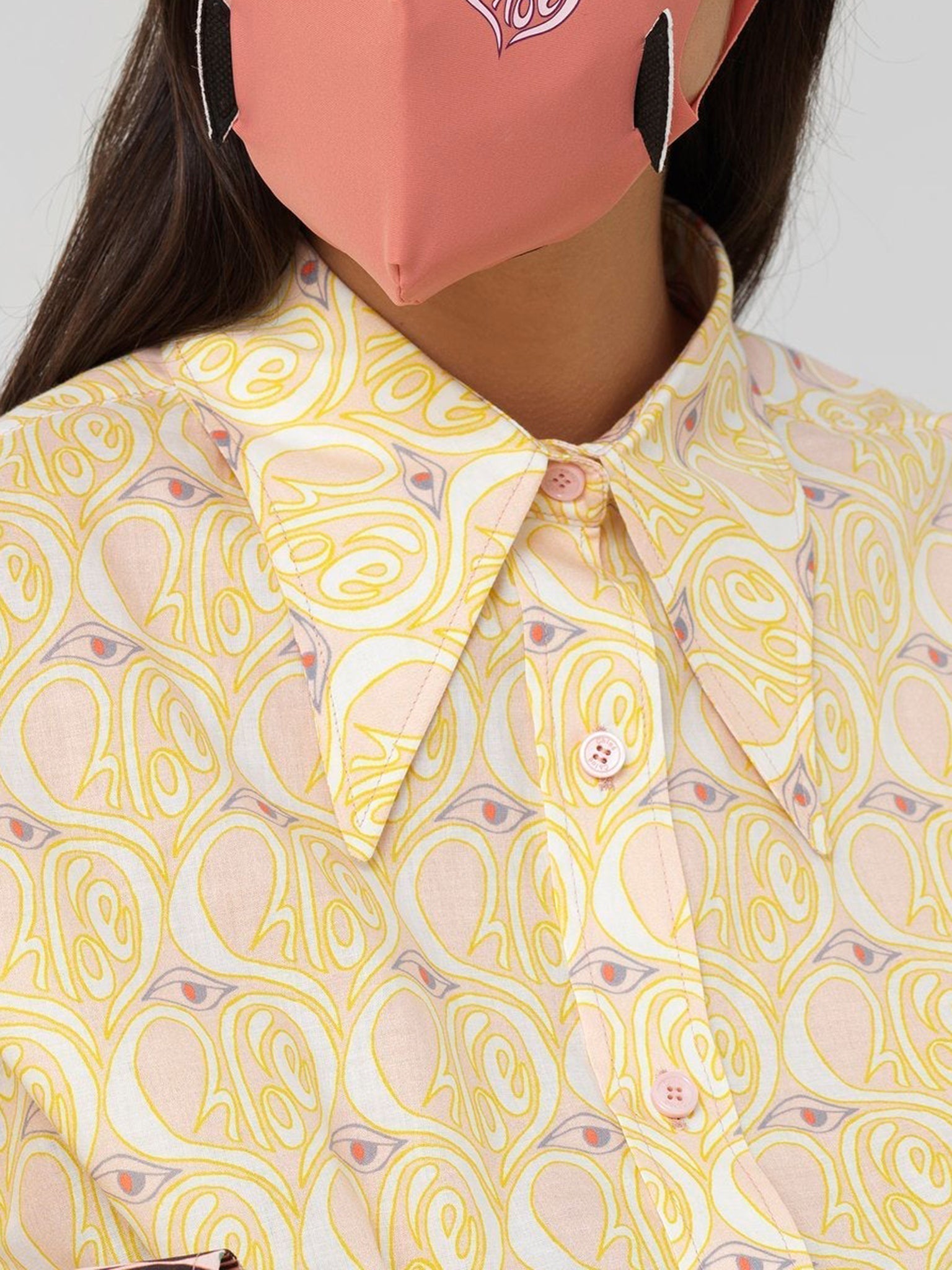 Masque Heart Chloé x Unicef - Shaded Coral