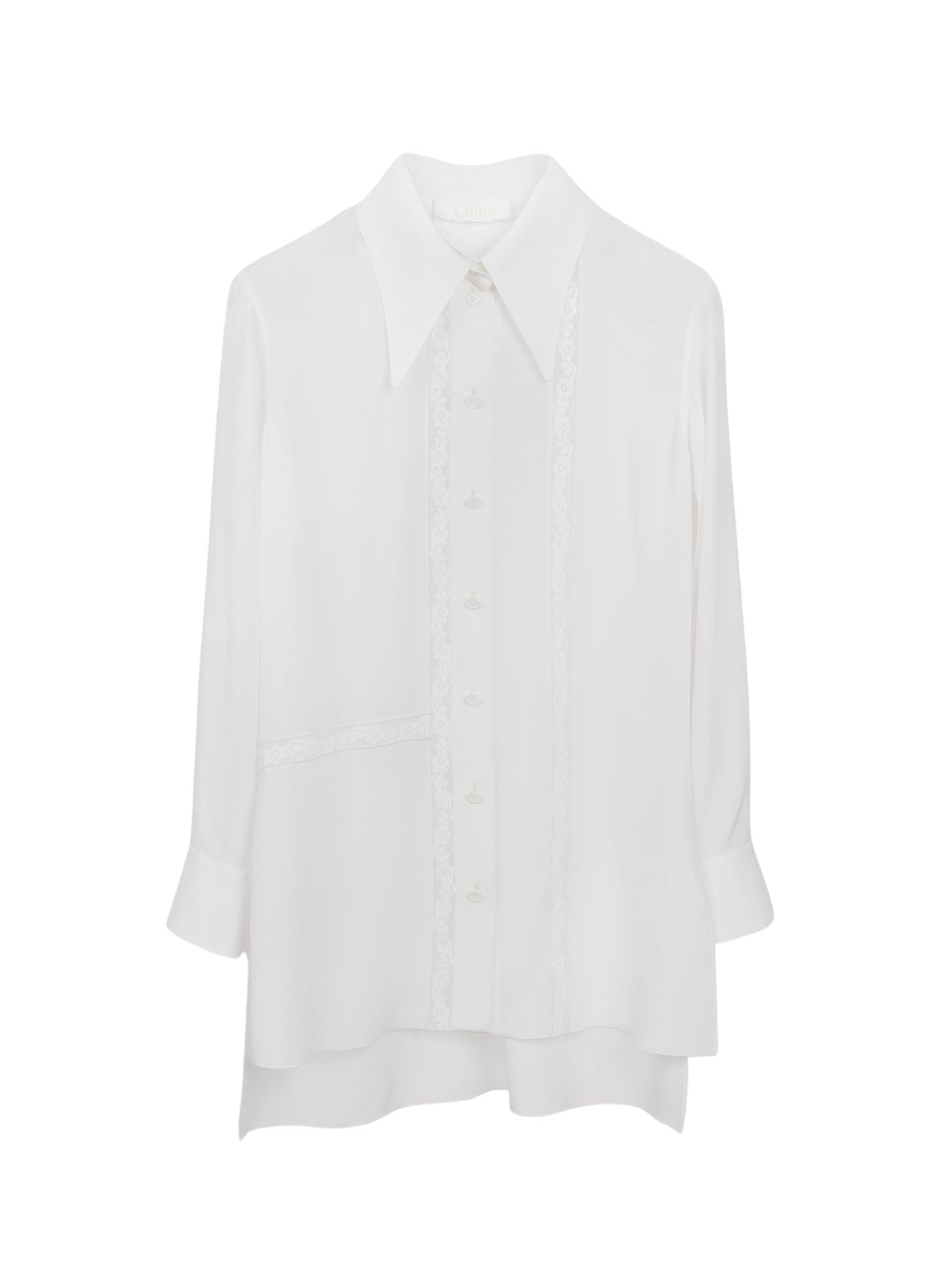 Blouse fluide en soie - Iconic Milk