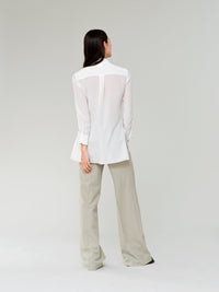 Blouse fluide en soie - Iconic Milk