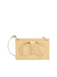 Pochette Lunettes & Téléphone Harrison en cuir - Softy Yellow