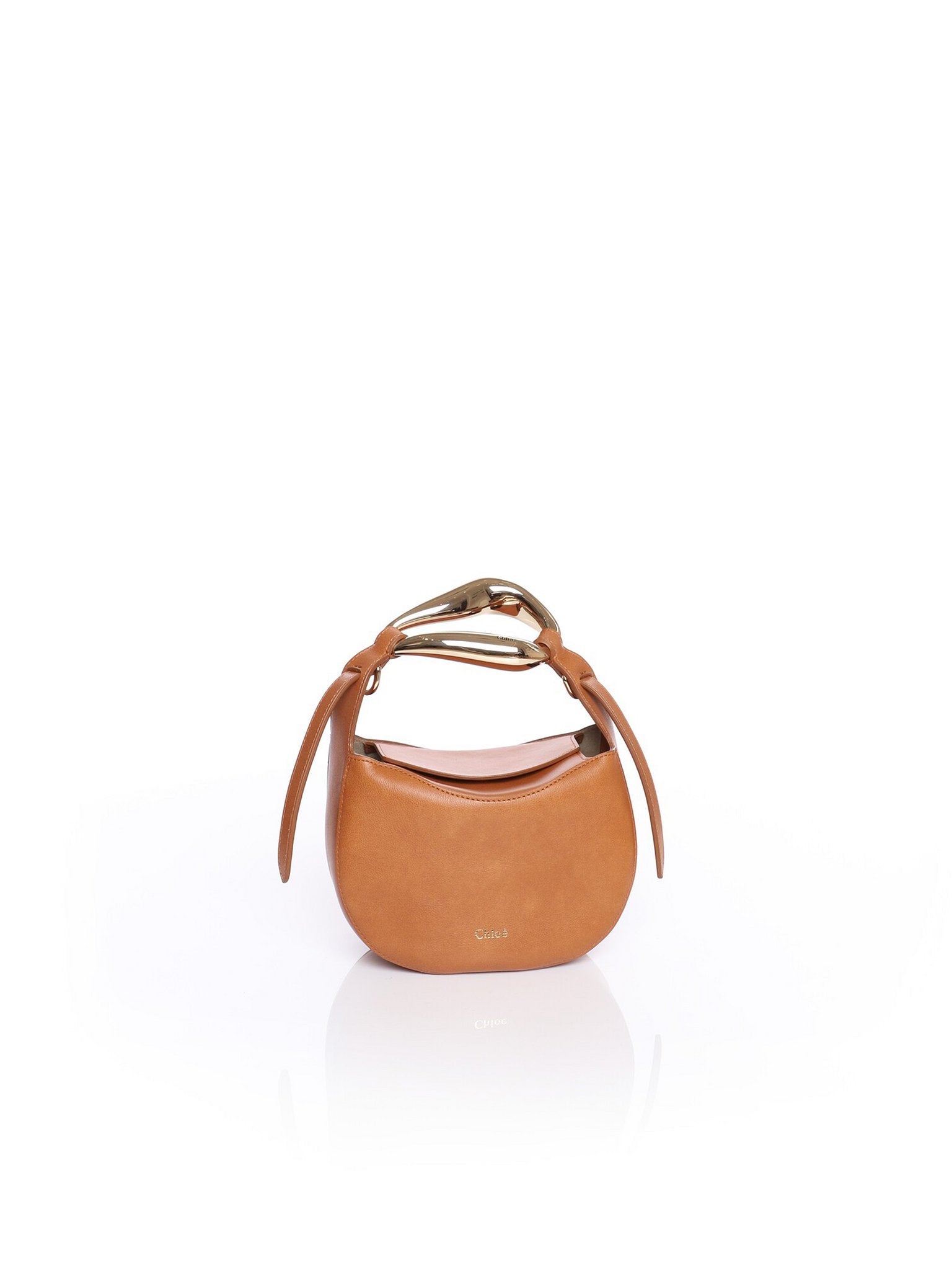 Petit sac Kiss en cuir - Arizona Brown