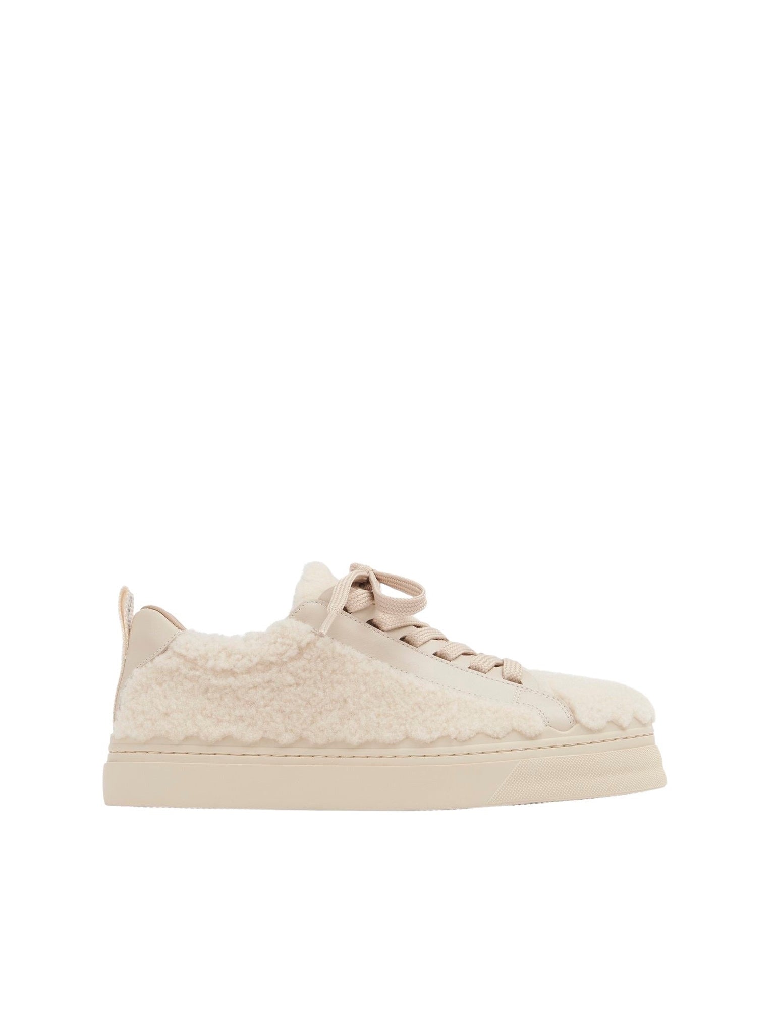 Baskets Lauren en cuir - Mild Beige
