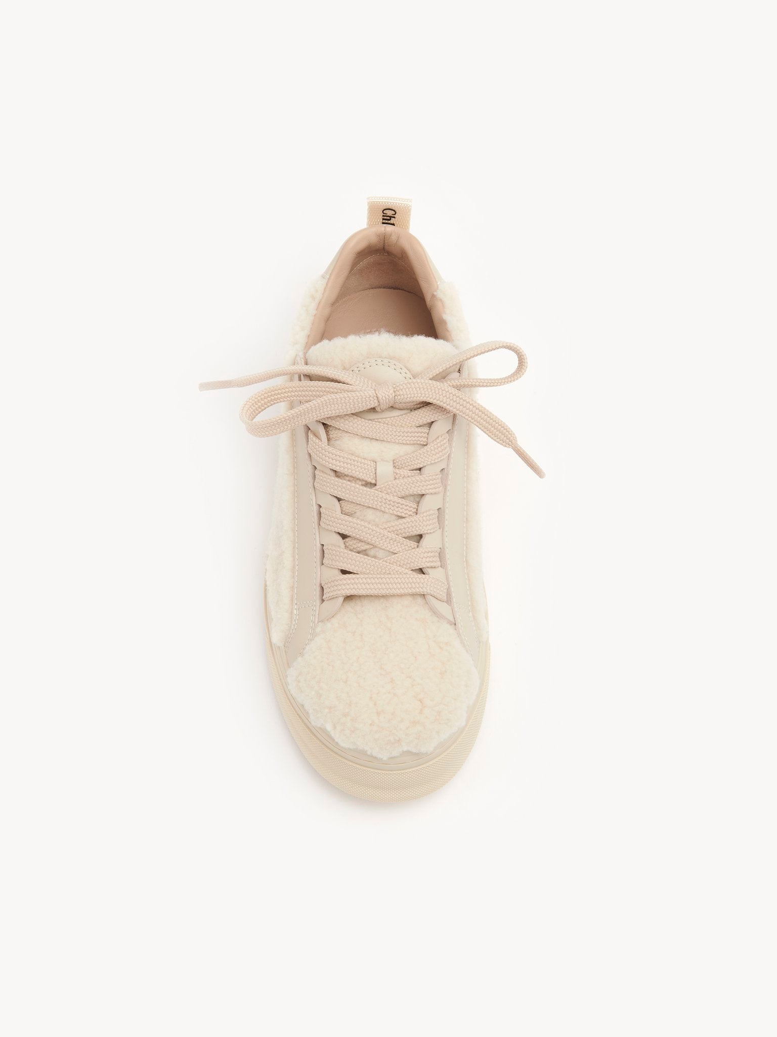 Baskets Lauren en cuir - Mild Beige