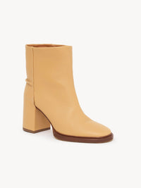Bottines Edith à talons en cuir - Soft Tan