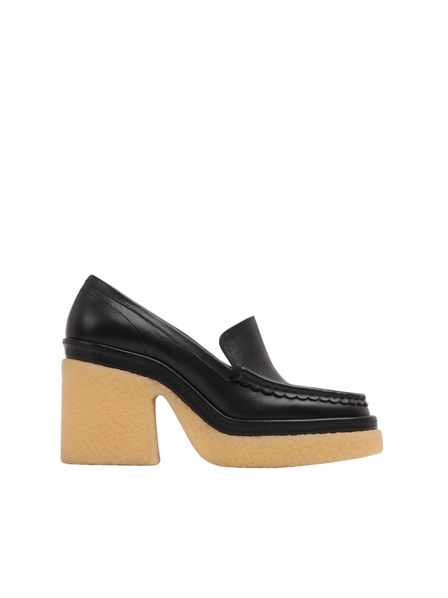 Mocassins Jamie en cuir - Black