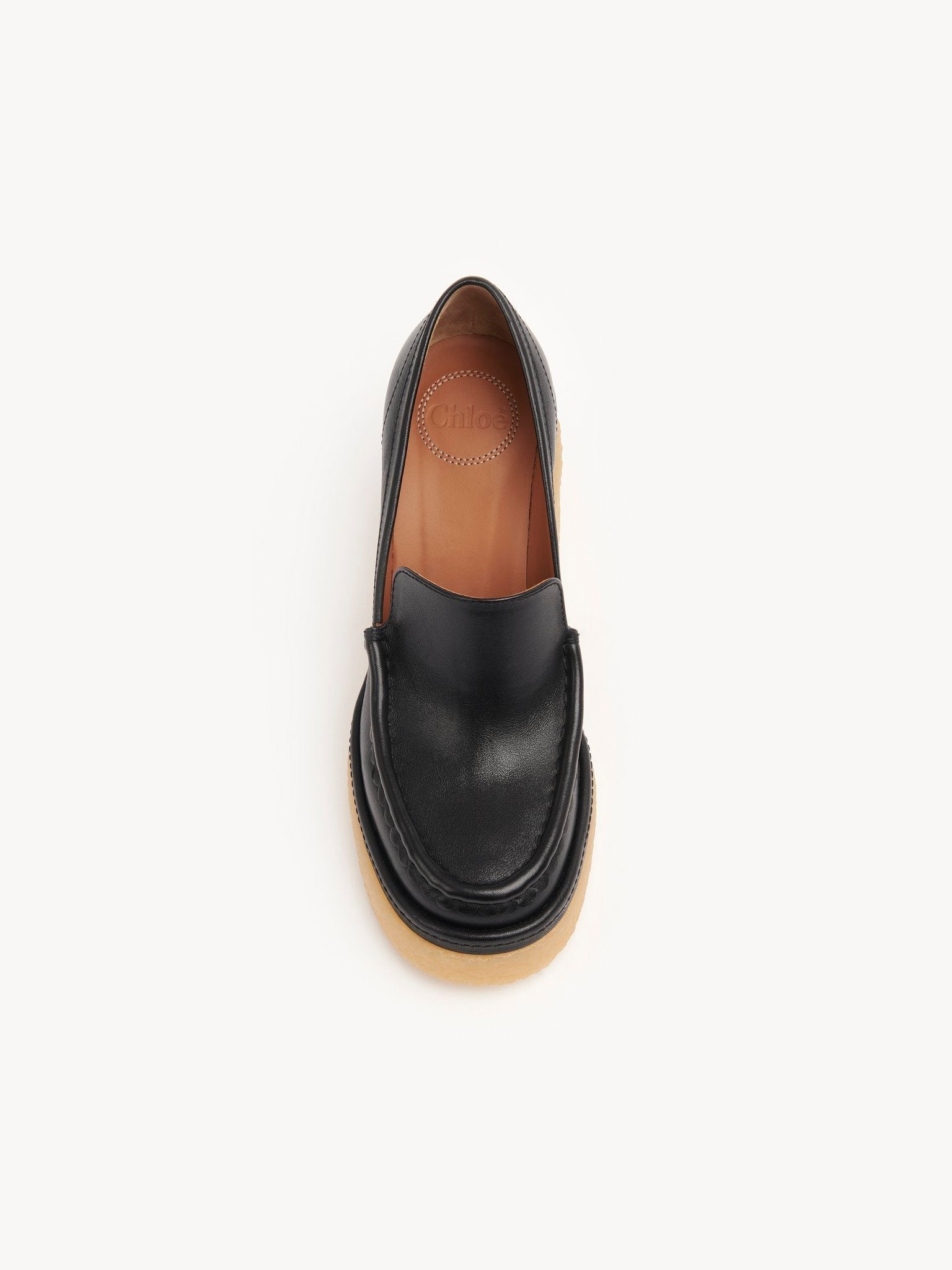 Mocassins Jamie en cuir - Black