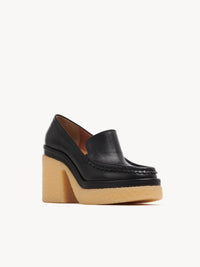 Mocassins Jamie en cuir - Black