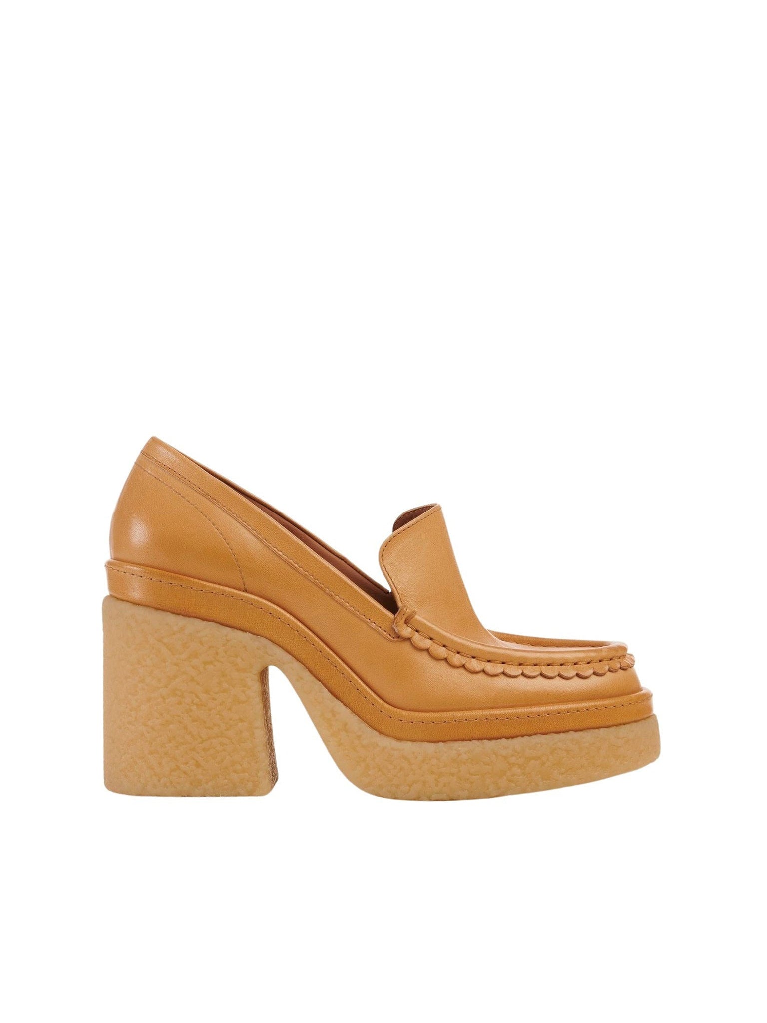 Mocassins Jamie en cuir - Burning Camel