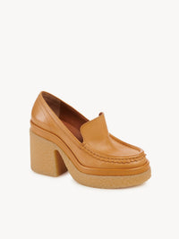 Mocassins Jamie en cuir - Burning Camel