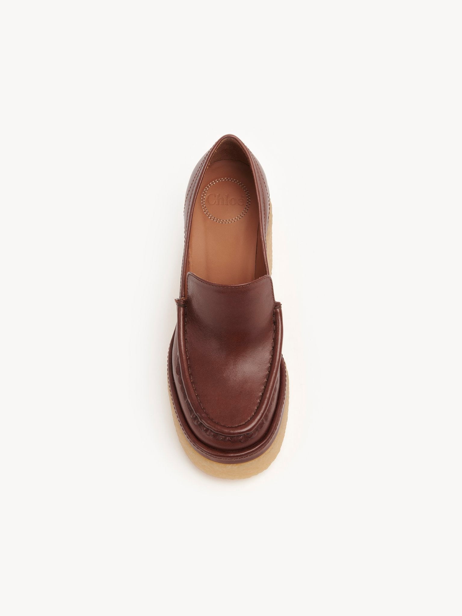 Mocassins Jamie en cuir - Tannish Brown