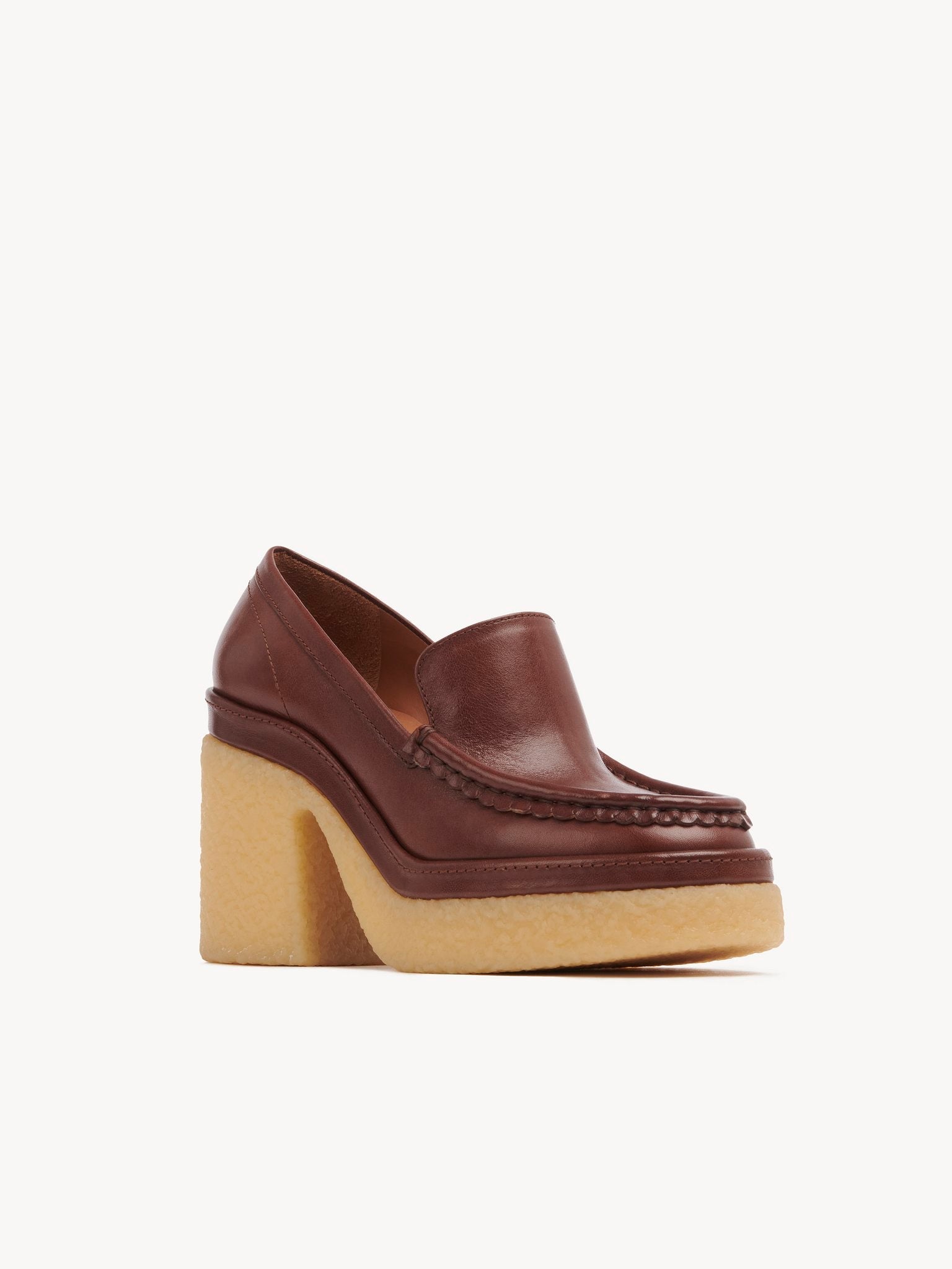 Mocassins Jamie en cuir - Tannish Brown