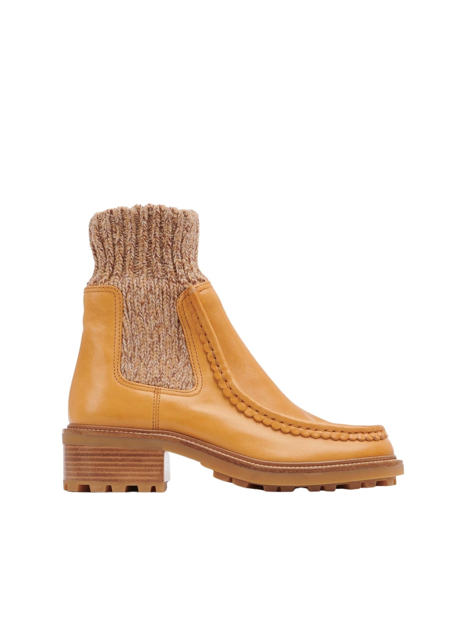 Bottines Jamie en cuir - Burning Camel