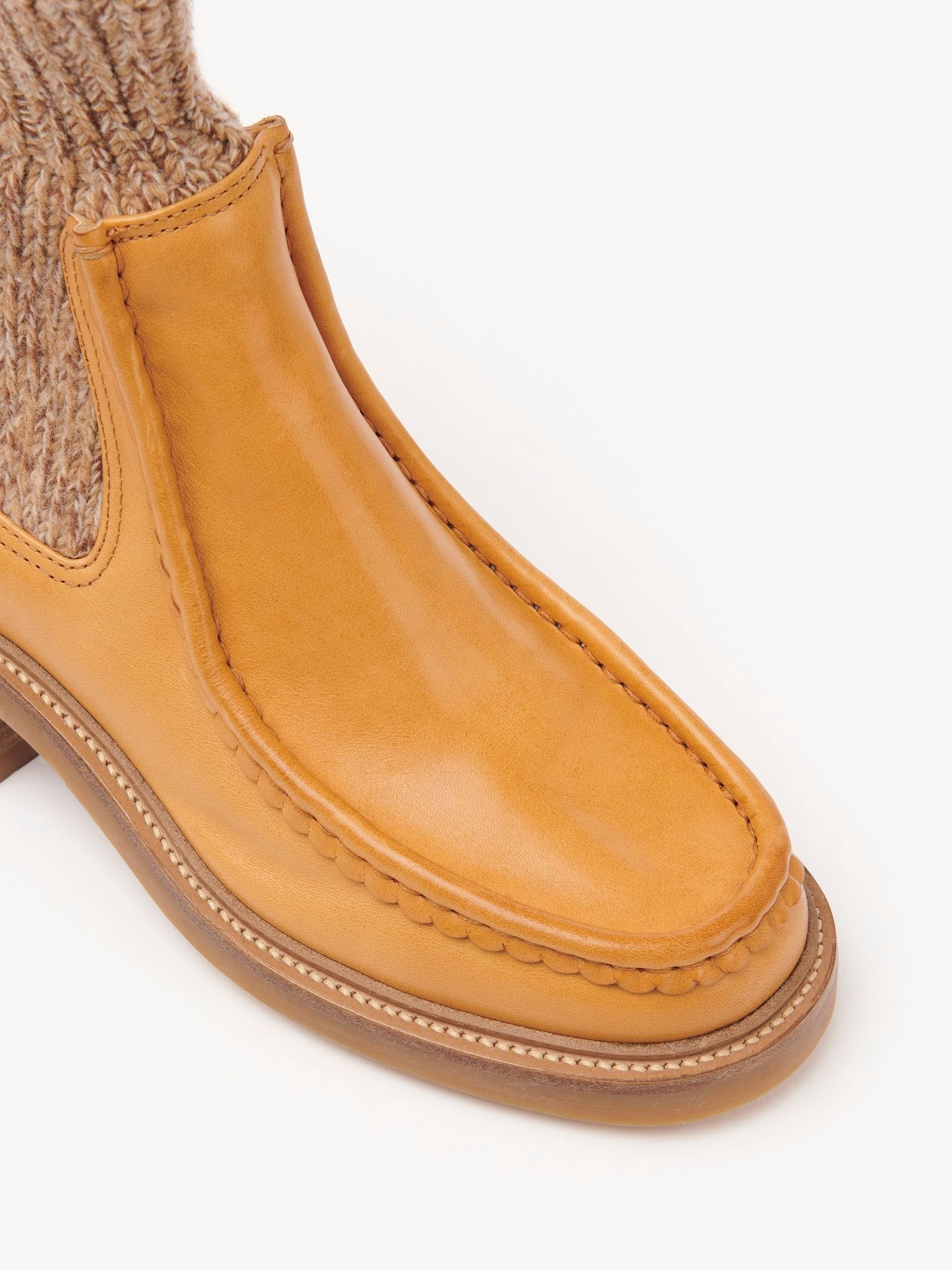 Bottines Jamie en cuir - Burning Camel