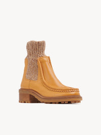 Bottines Jamie en cuir - Burning Camel