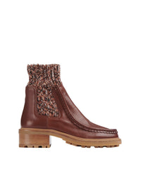 Bottines Jamie en cuir - Tannish Brown