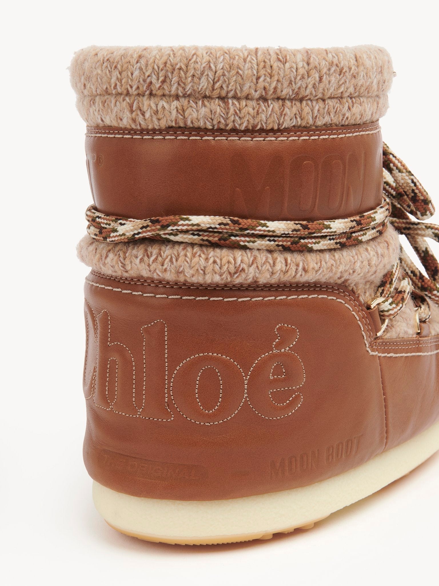 Boots Chloé x Moon Boot - Luminous Ochre