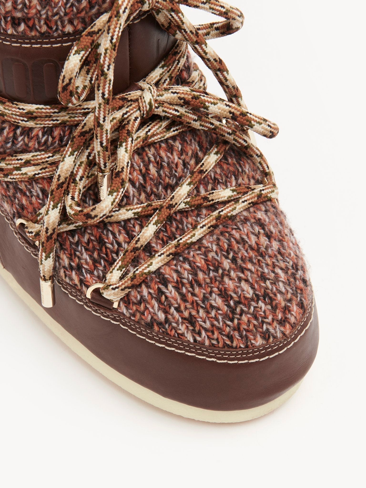 Boots Chloé x Moon Boot - Tannish Brown