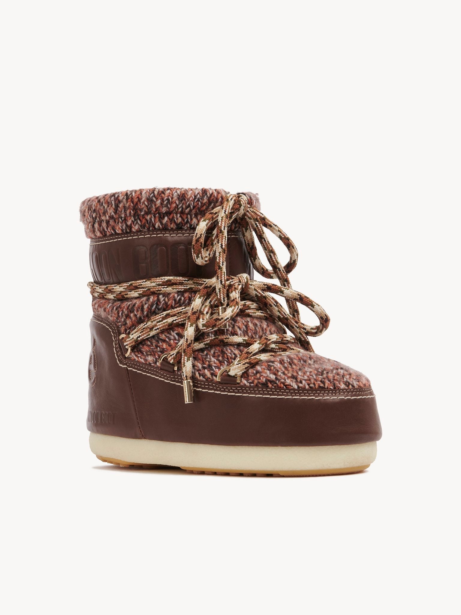 Boots Chloé x Moon Boot - Tannish Brown