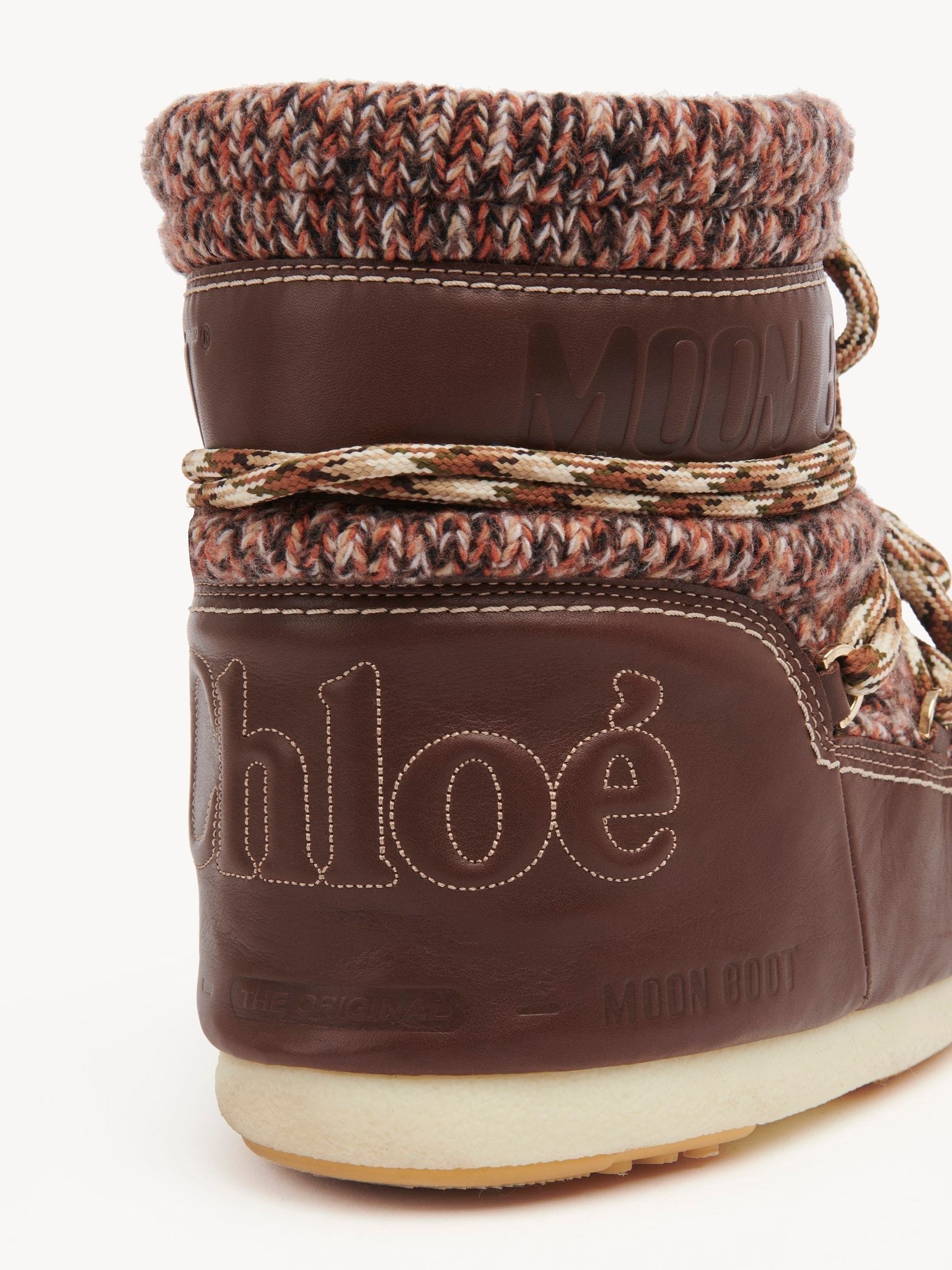 Boots Chloé x Moon Boot - Tannish Brown