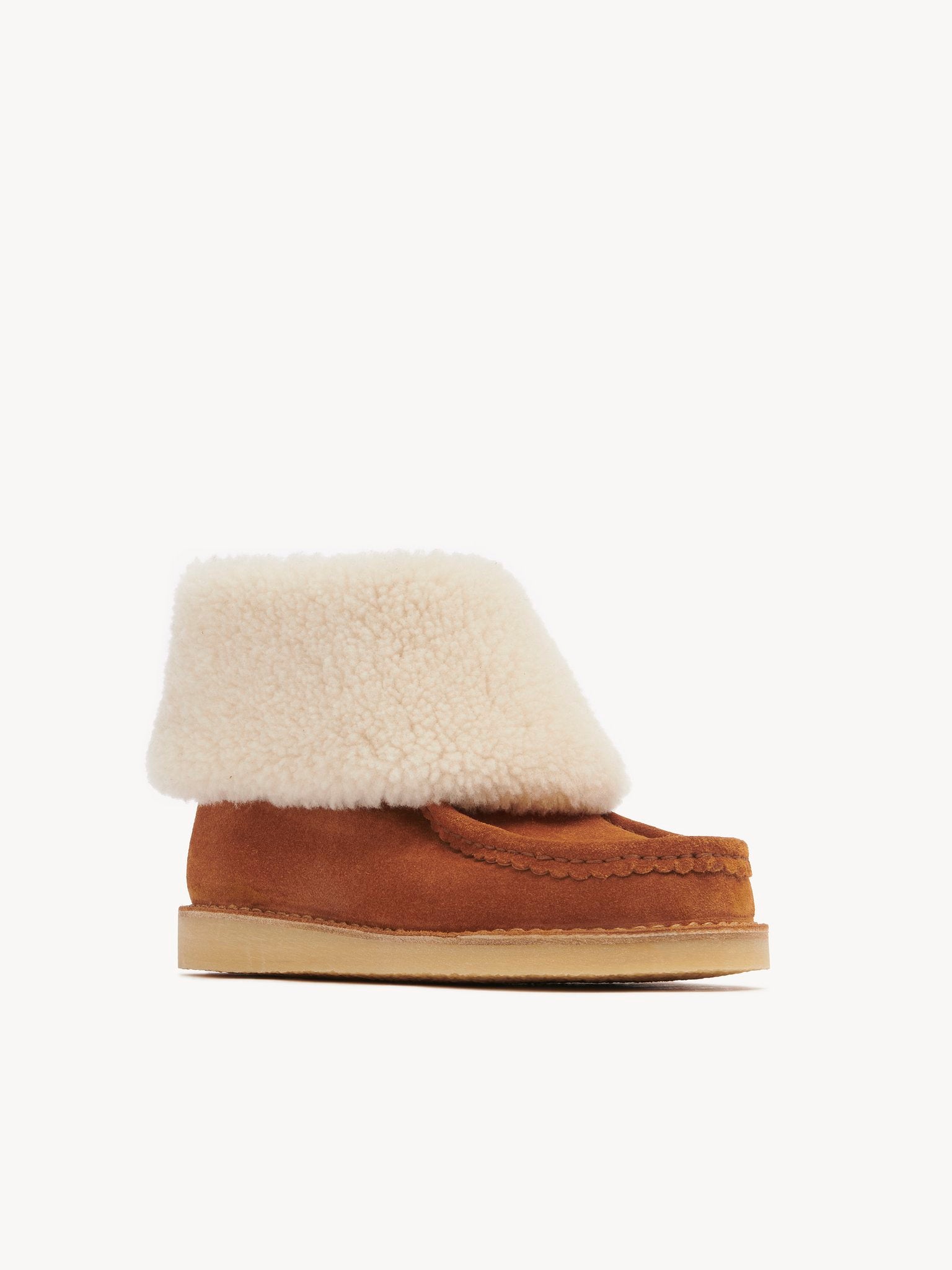 Bottines Jessie en cuir - Caramello