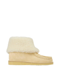 Bottines Jessie en cuir - Biscotti Beige