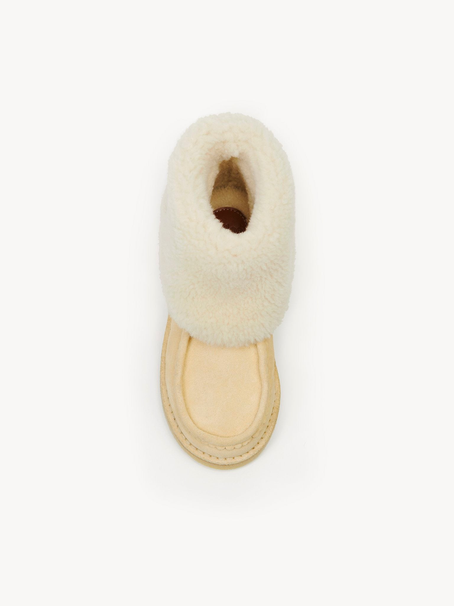 Bottines Jessie en cuir - Biscotti Beige