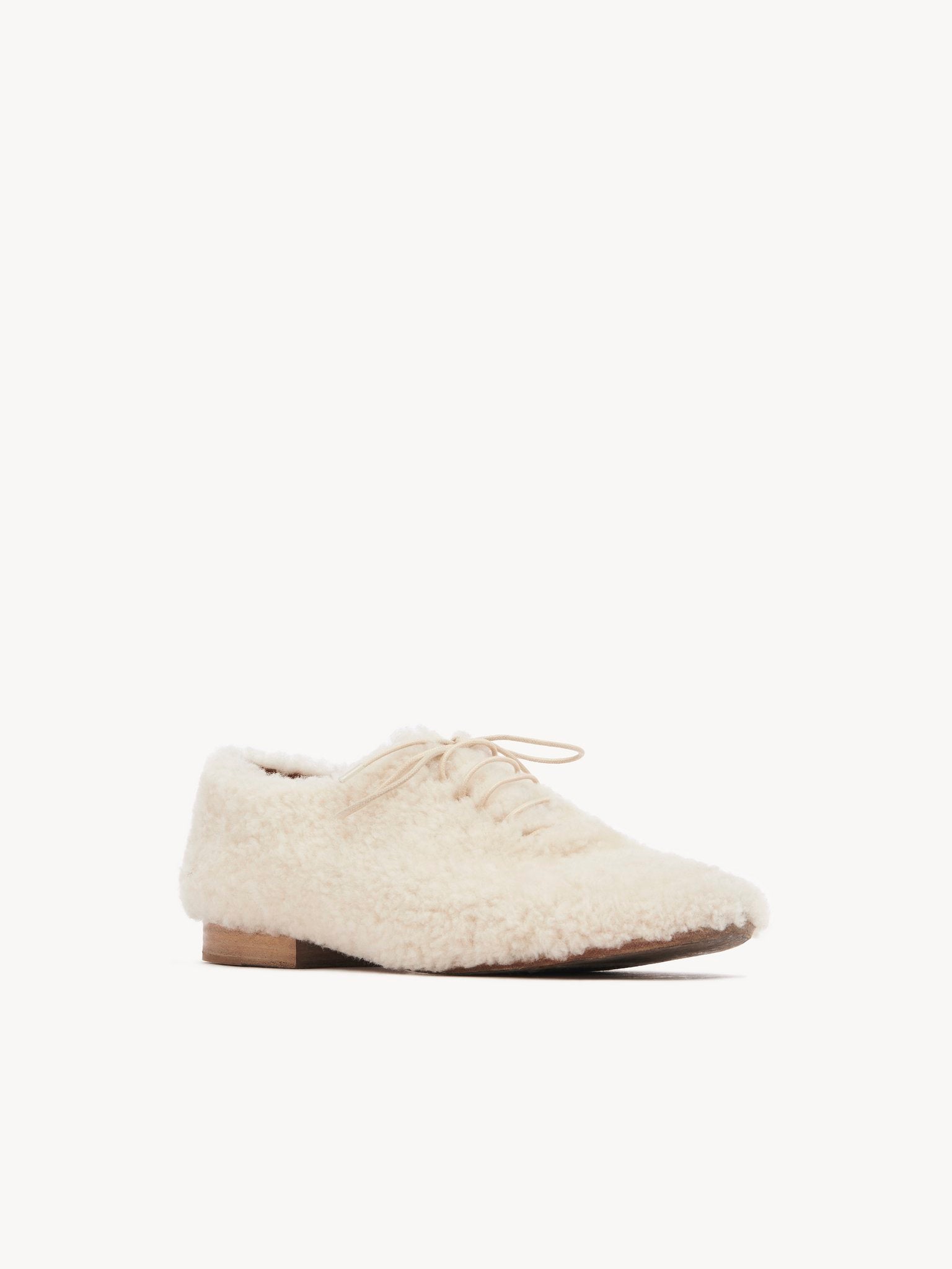 Derbies Jessie en cuir - Mild Beige