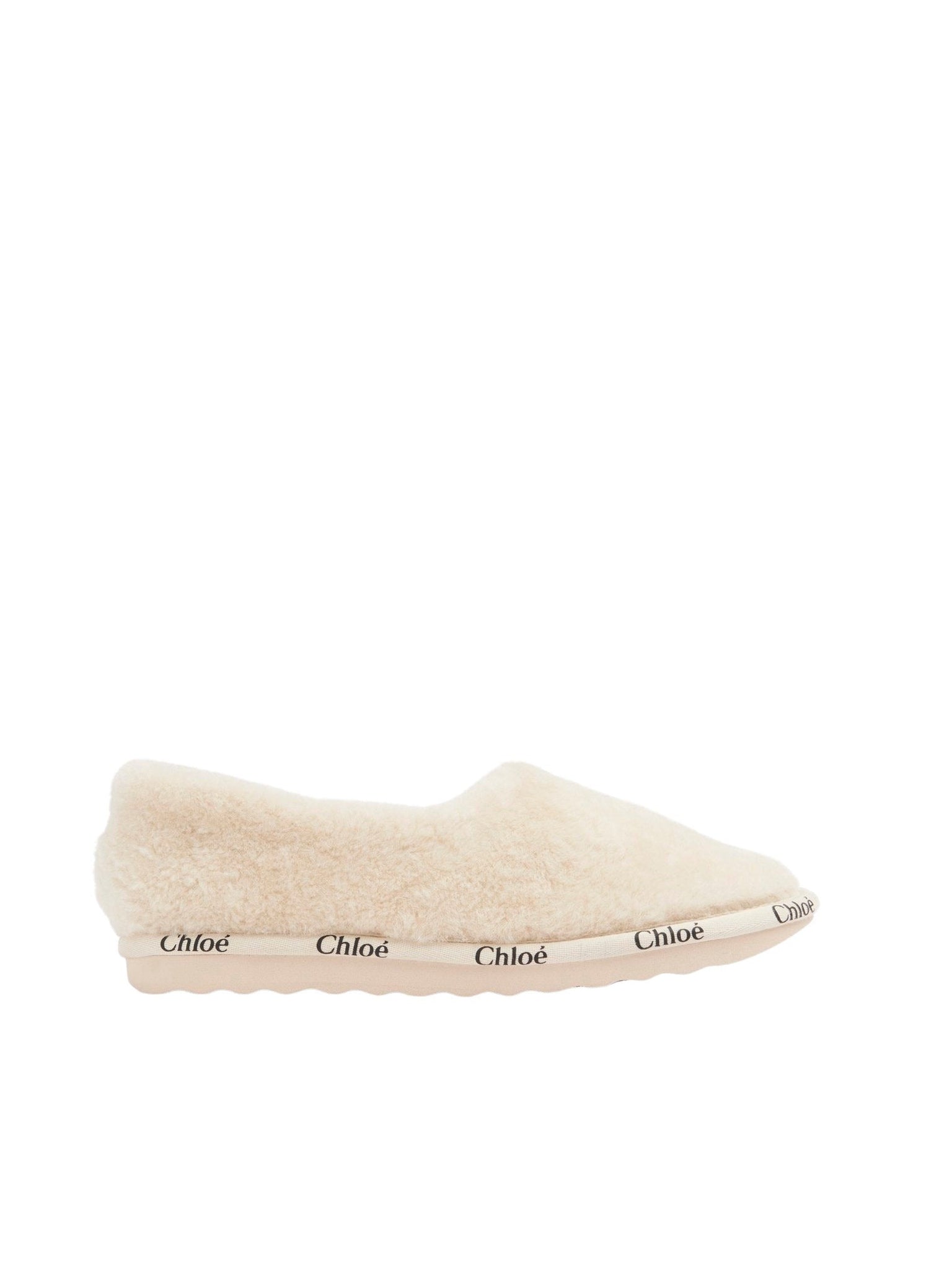 Mules Woody fermée en cuir - Mild Beige