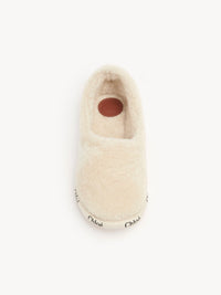 Mules Woody fermée en cuir - Mild Beige