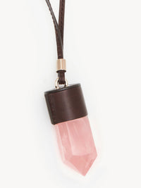 Collier Jemma en laiton - Brown & Pink