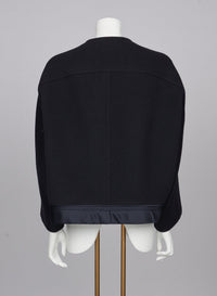 Manteau emblématique en laine douce - Marine