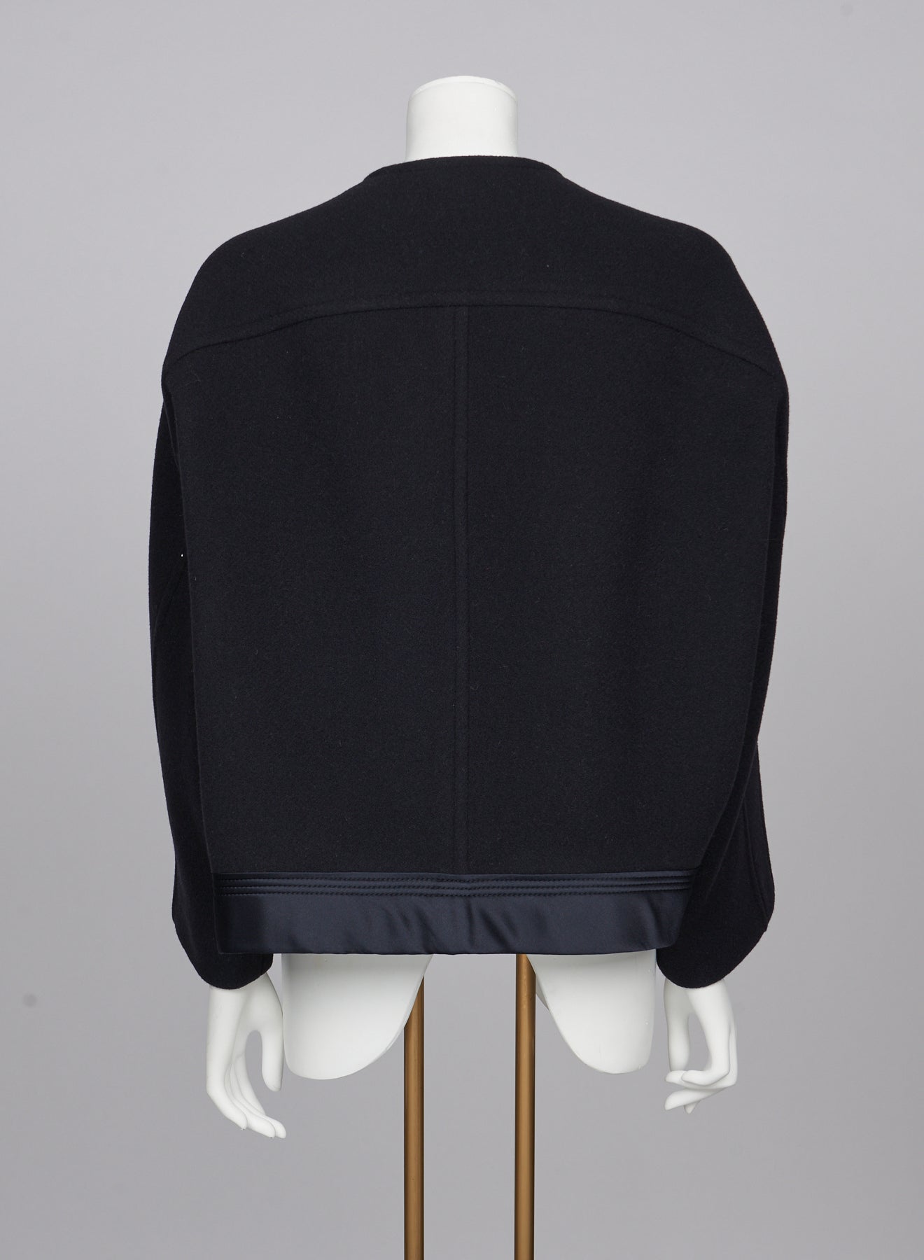 Manteau emblématique en laine douce - Marine