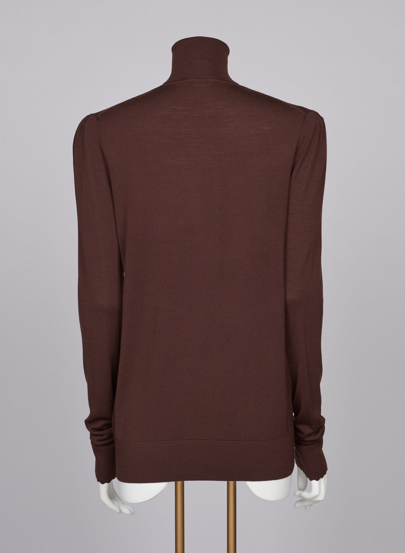 Pull en tricot mérinos super fin - Bourgogne