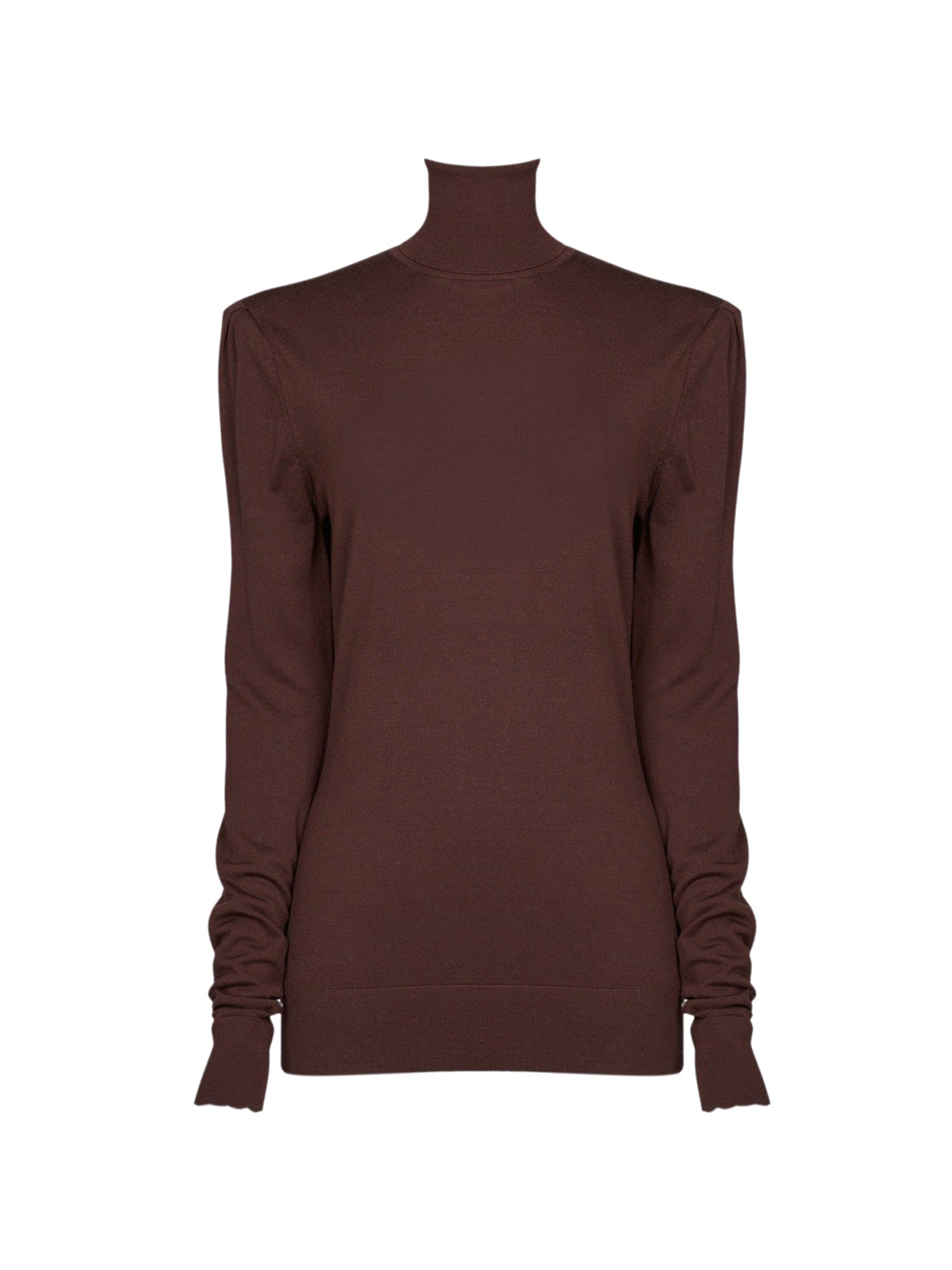 Pull en tricot mérinos super fin - Bourgogne