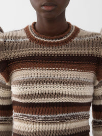 Pull ajusté en cachemire - Multicolor Grey