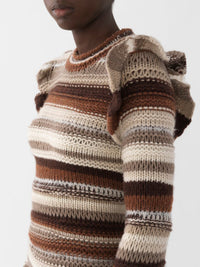 Pull ajusté en cachemire - Multicolor Grey