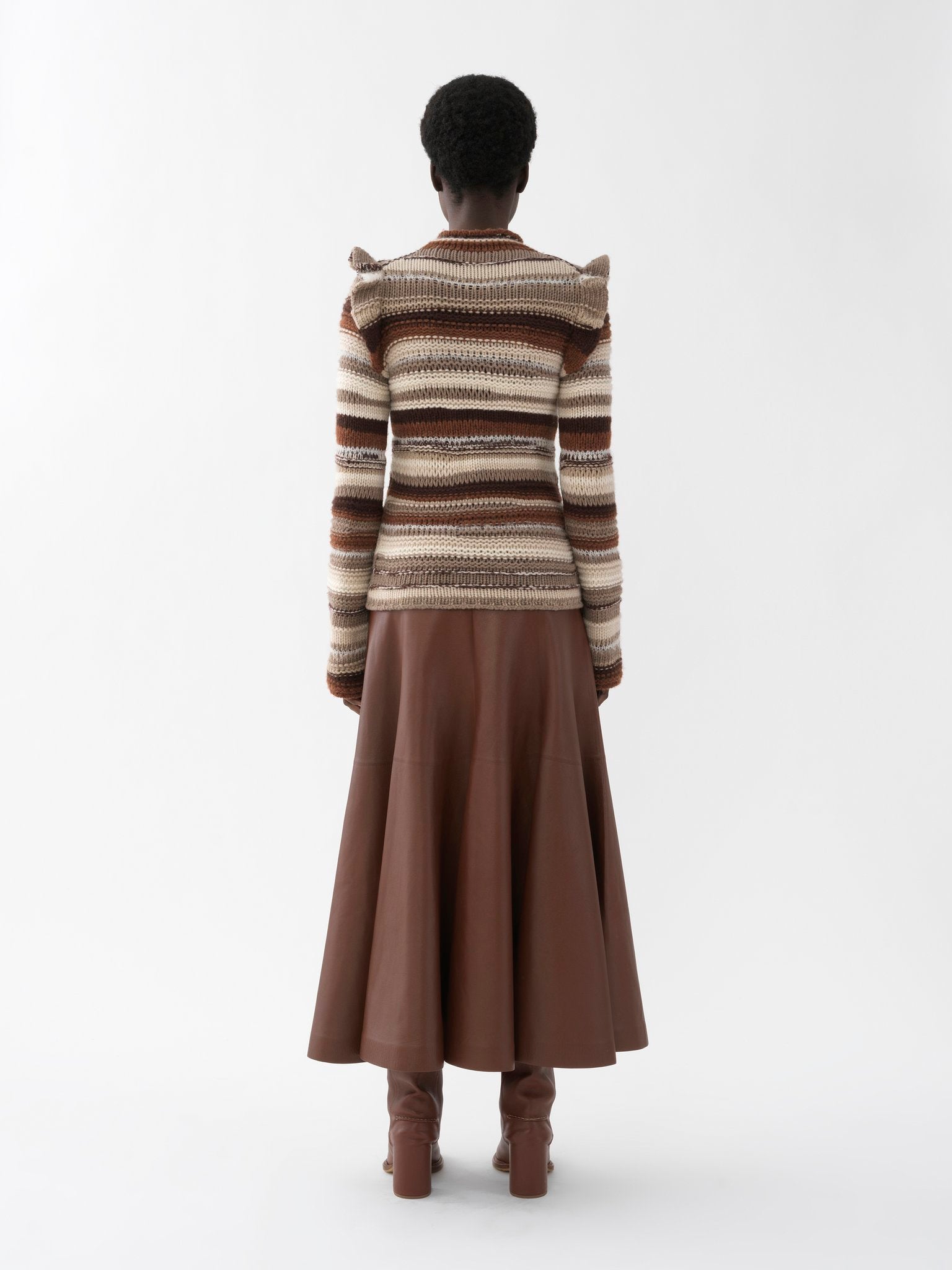 Pull ajusté en cachemire - Multicolor Grey