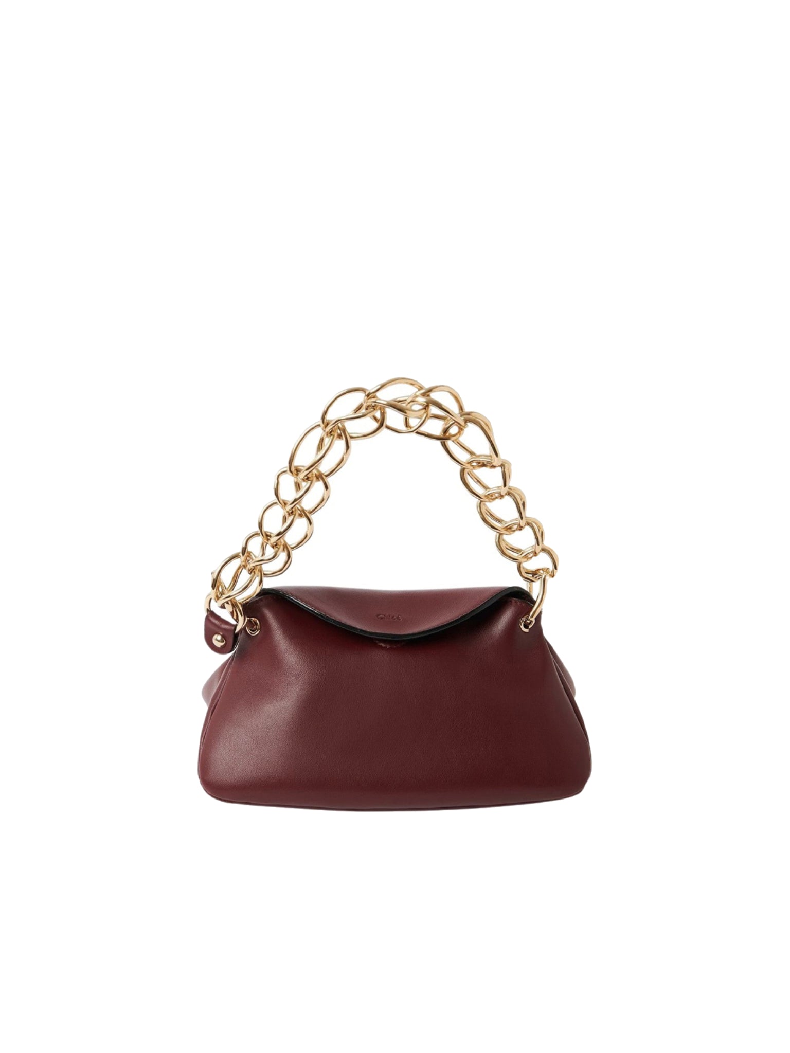 Mini sac Juana en cuir - Burgundy