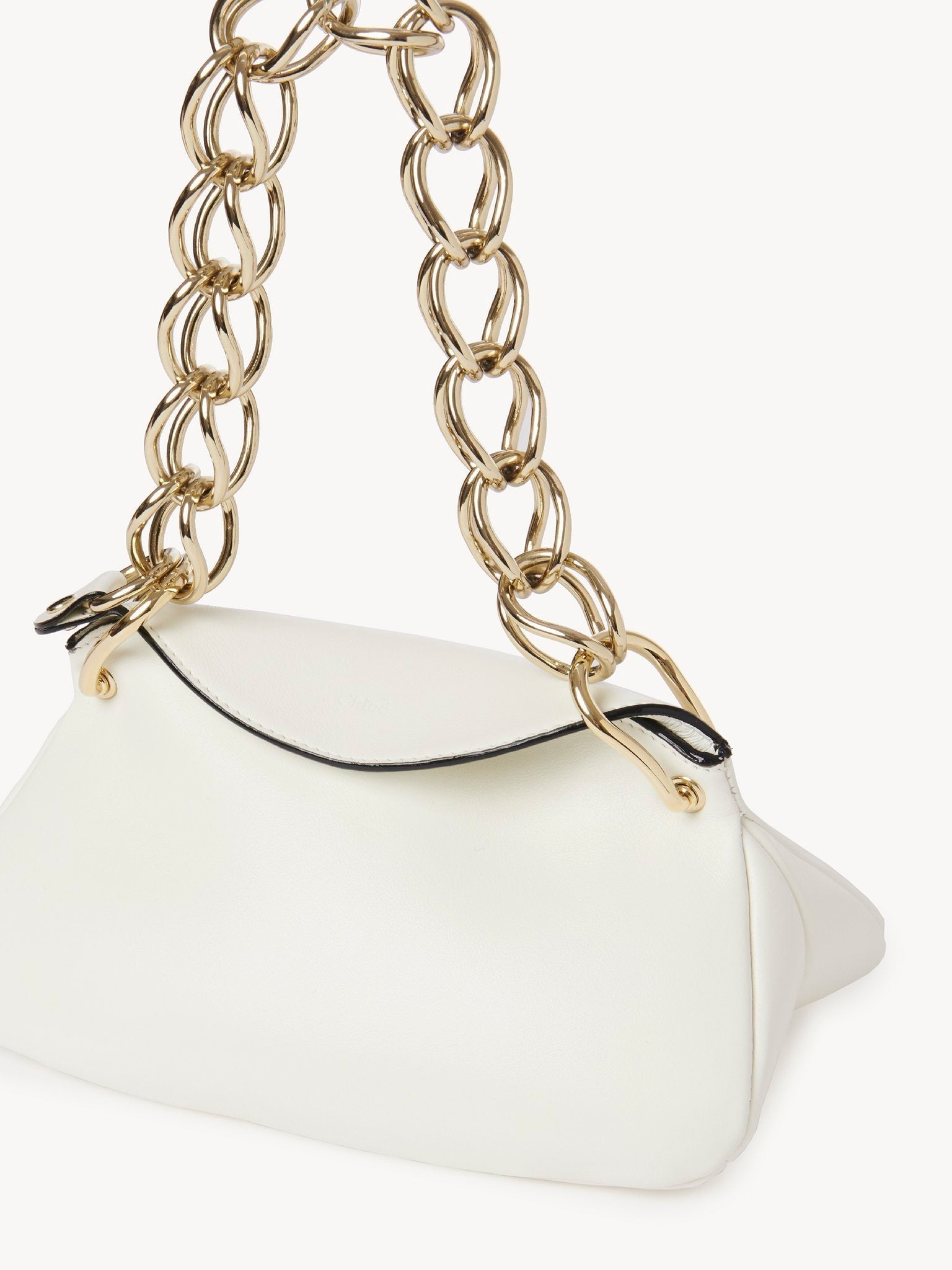 Mini sac Juana en cuir - White