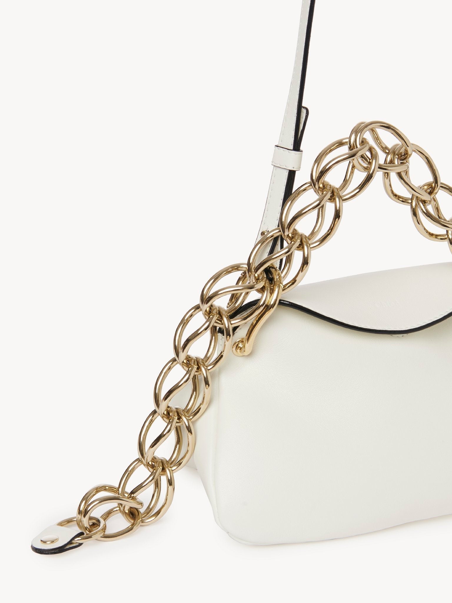 Mini sac Juana en cuir - White