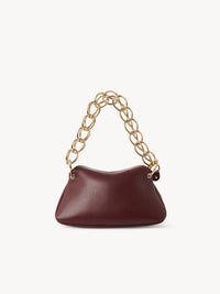 Mini sac Juana en cuir - Burgundy