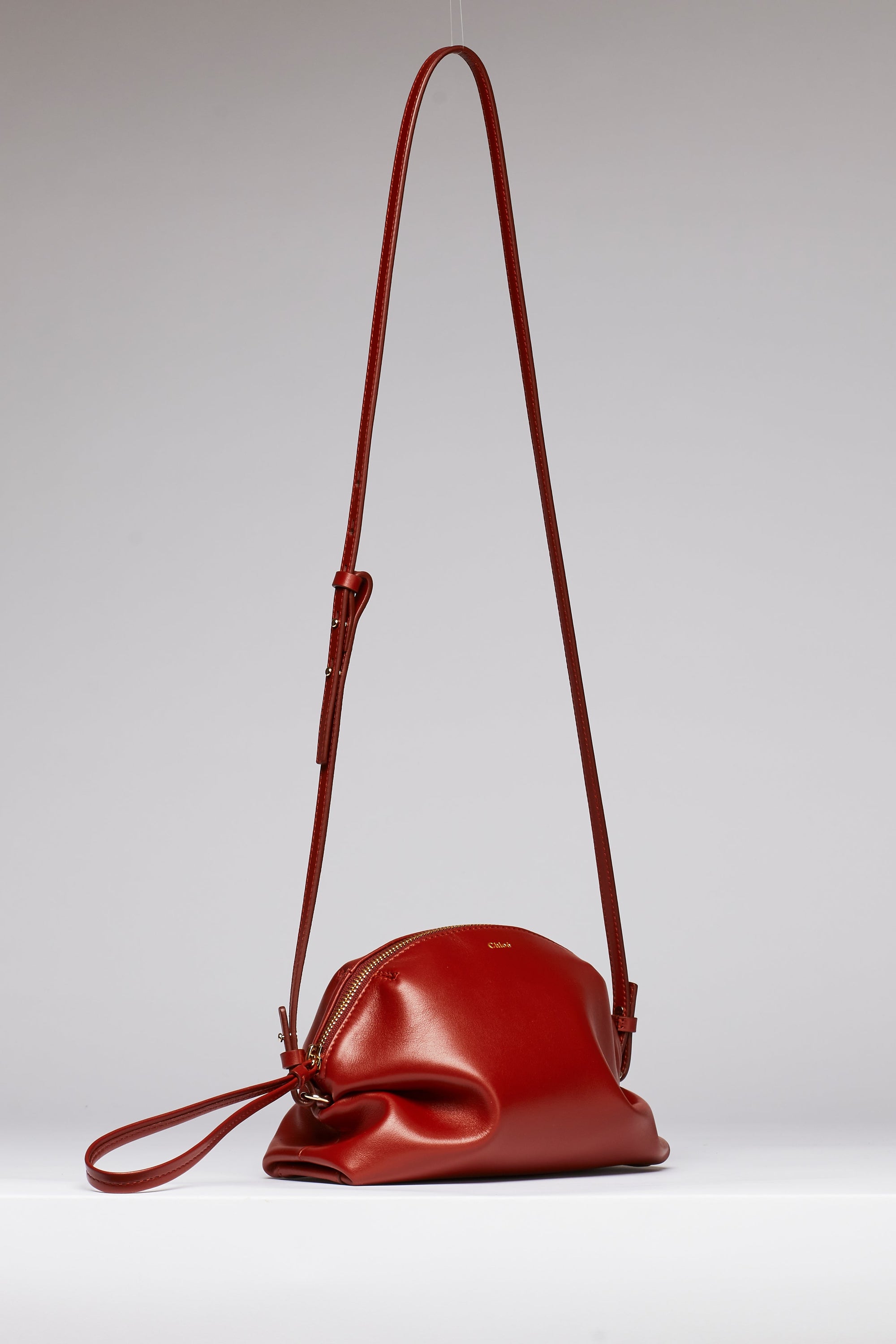 Sac à bandoulière Judy en cuir - Sepia Brown