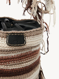 Sac seau Jorge en cachemire - Multicolor Black