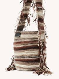 Sac seau Jorge en cachemire - Multicolor Black