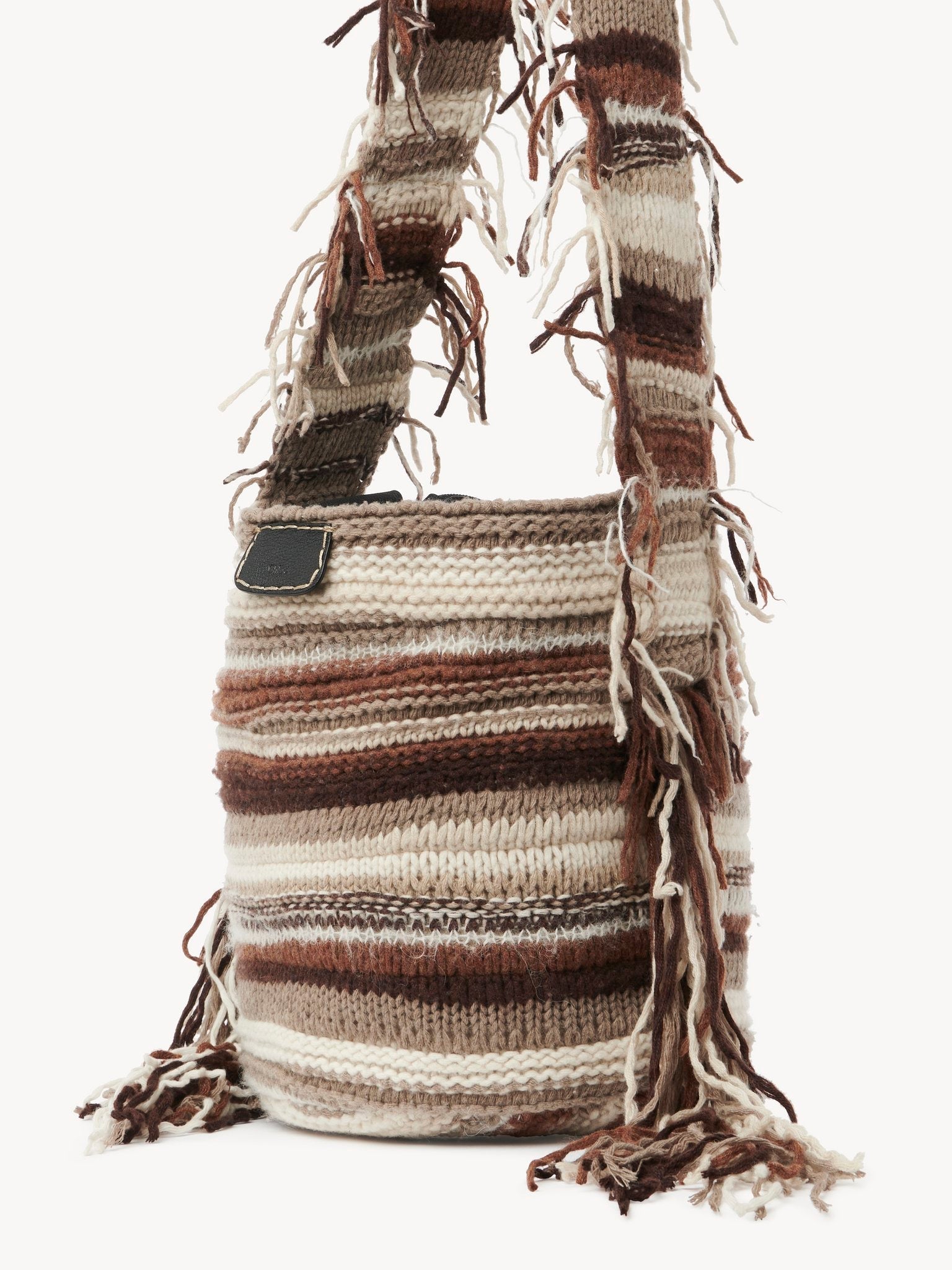 Sac seau Jorge en cachemire - Multicolor Black