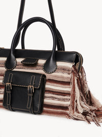 Grand sac Edith en cachemire - Multicolor Black