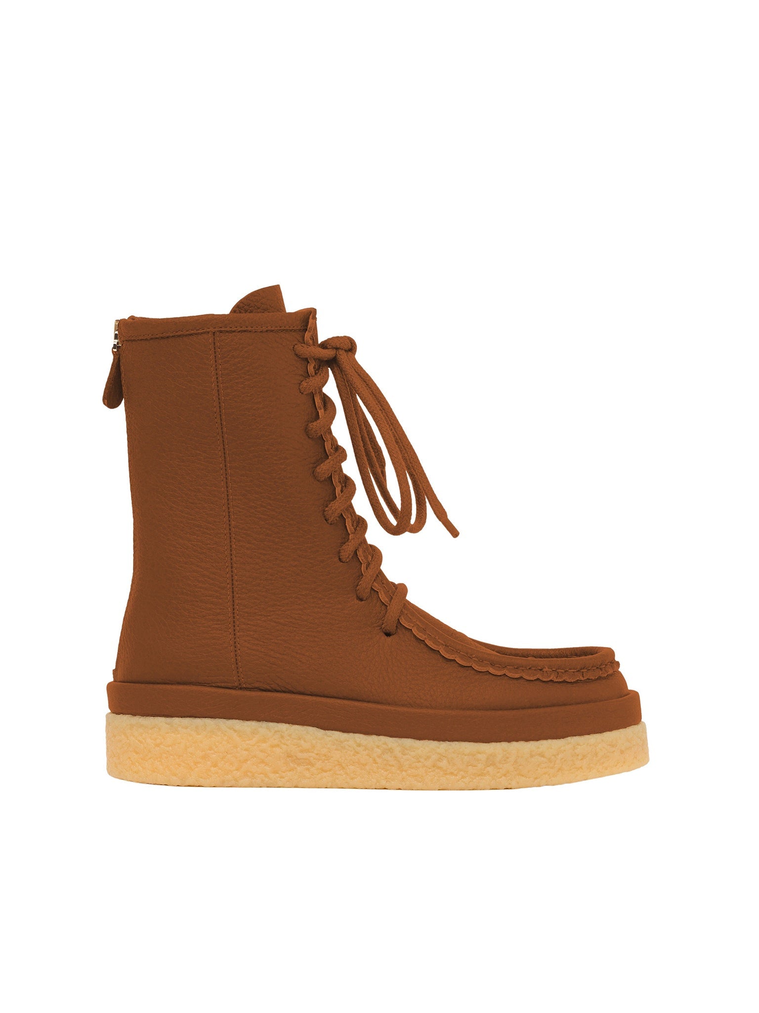 Bottines Jamie en cuir - Caramello