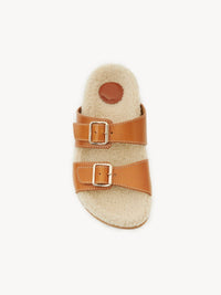 Mules Marah en cuir - Tan