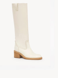 Bottes Mallo en cuir - Eggshell
