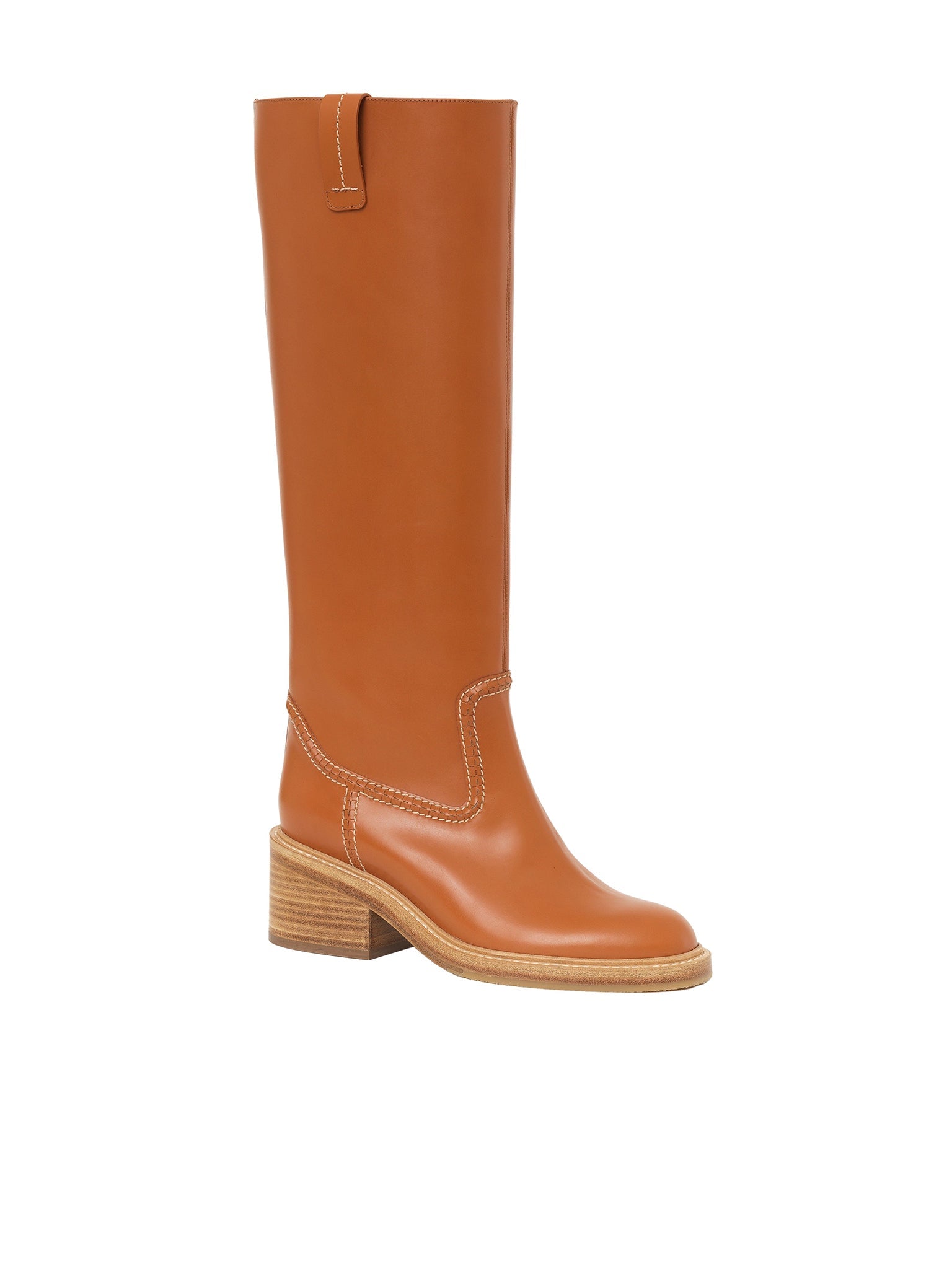 Bottes Mallo en cuir - Luminous Ochre